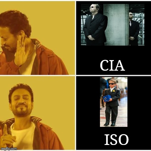 Irrfan Khan | CIA; ISO | image tagged in irrfan khan | made w/ Imgflip meme maker