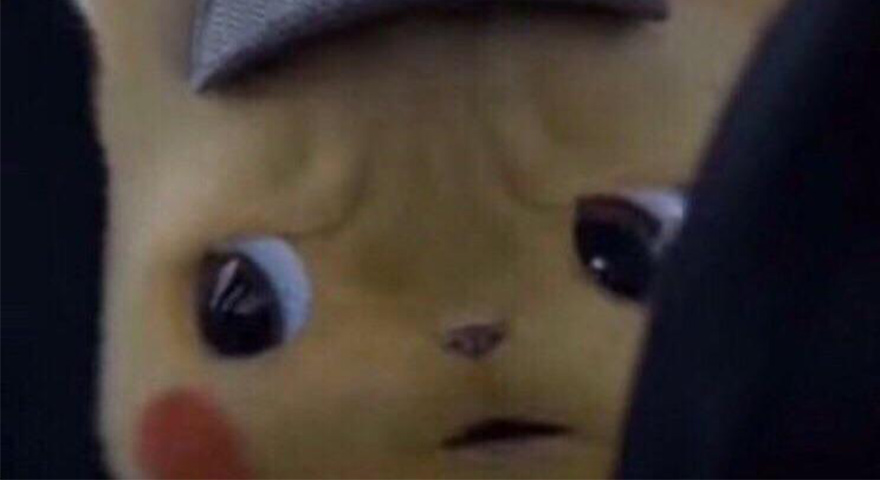 Detective Pikachu Blank Meme Template