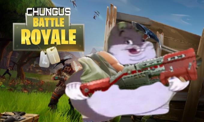 High Quality Chungus Battle Royale Blank Meme Template