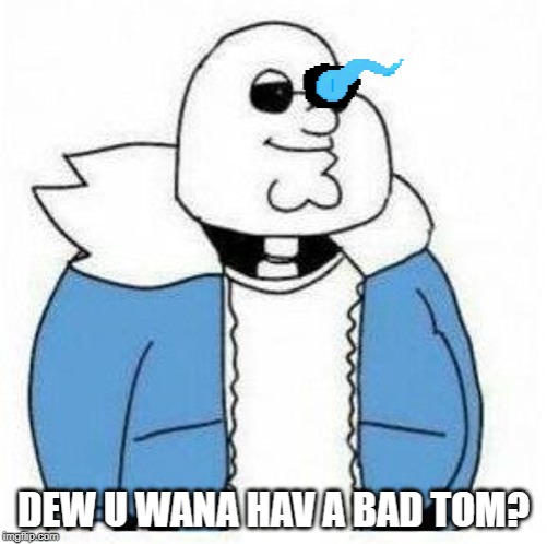 Sans Griffin | image tagged in sans | made w/ Imgflip meme maker