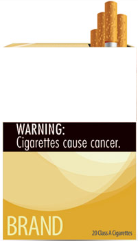 Cigarettes cause cancer Blank Meme Template