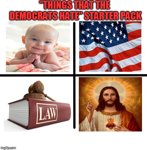 Become a Democrat in 4 easy steps! - Imgflip