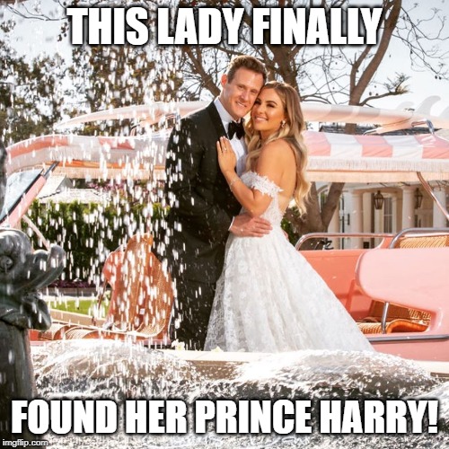 This Lady Finally Found her Prince Harry! | THIS LADY FINALLY; FOUND HER PRINCE HARRY! | image tagged in this lady finally found her prince harry | made w/ Imgflip meme maker