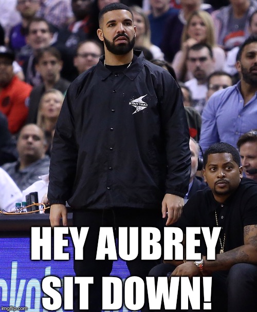 Aubrey | HEY AUBREY; SIT DOWN! | image tagged in aubrey | made w/ Imgflip meme maker