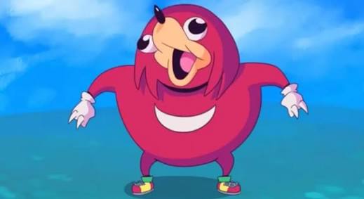 Ugandan Knuckles Blank Meme Template