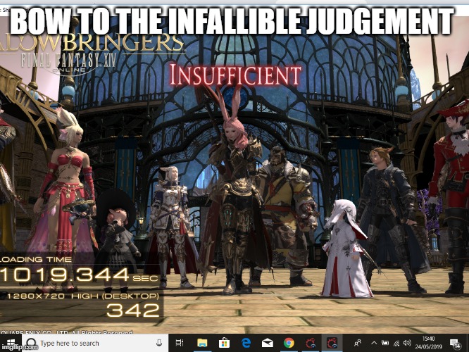 BOW TO THE INFALLIBLE JUDGEMENT | made w/ Imgflip meme maker
