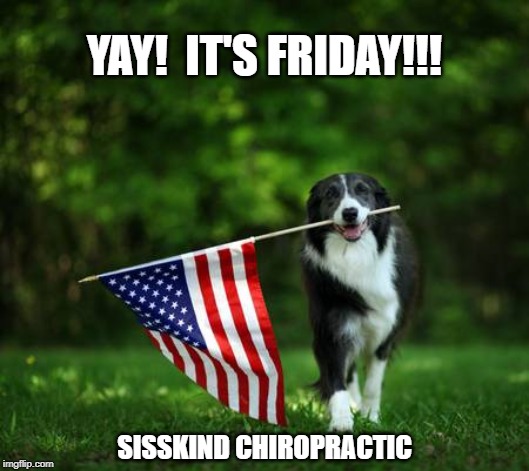 Yay! It's Friday!! | YAY!  IT'S FRIDAY!!! SISSKIND CHIROPRACTIC | image tagged in yay it's friday | made w/ Imgflip meme maker
