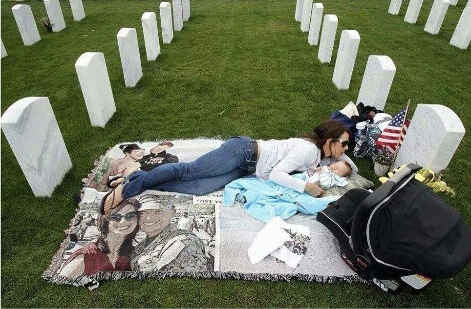 High Quality Memorial Day- Family grave Blank Meme Template