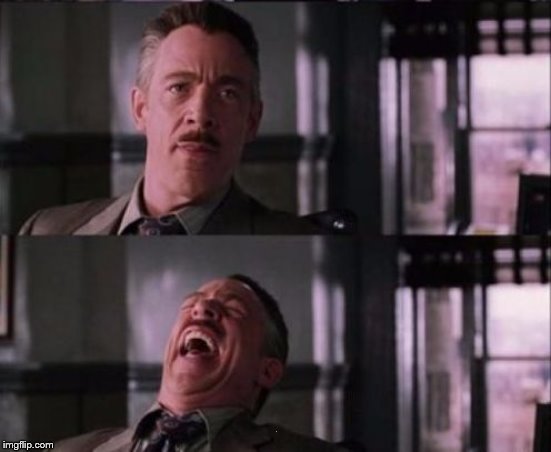 j jonah jameson | . | image tagged in j jonah jameson | made w/ Imgflip meme maker