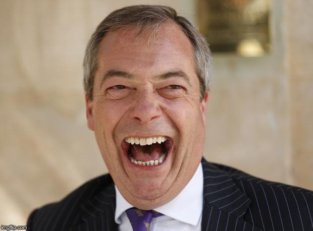 Nigel Farage | . | image tagged in nigel farage | made w/ Imgflip meme maker