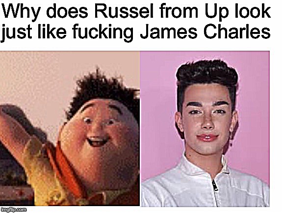 image tagged in james charles | made w/ Imgflip meme maker