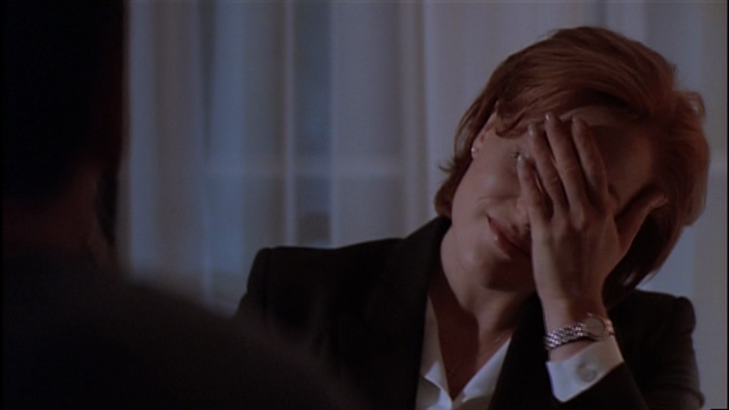 Scully facepalm Blank Meme Template