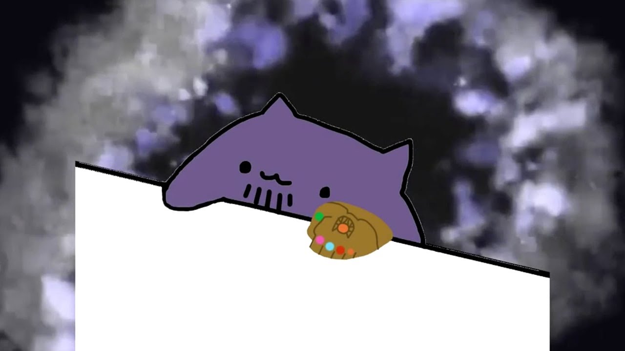 High Quality Thanos Cat Blank Meme Template