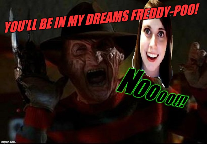 Freddy's nightmare Blank Meme Template