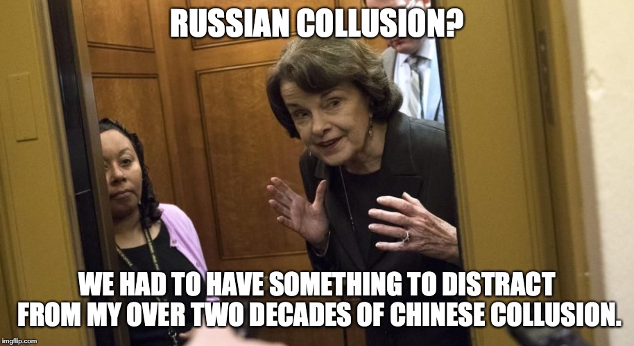 Again, hypocrisy is the defining characteristic of EVERY liberal on the planet. | RUSSIAN COLLUSION? WE HAD TO HAVE SOMETHING TO DISTRACT FROM MY OVER TWO DECADES OF CHINESE COLLUSION. | image tagged in 2019,china,collusion,lies,liberals,democrats | made w/ Imgflip meme maker