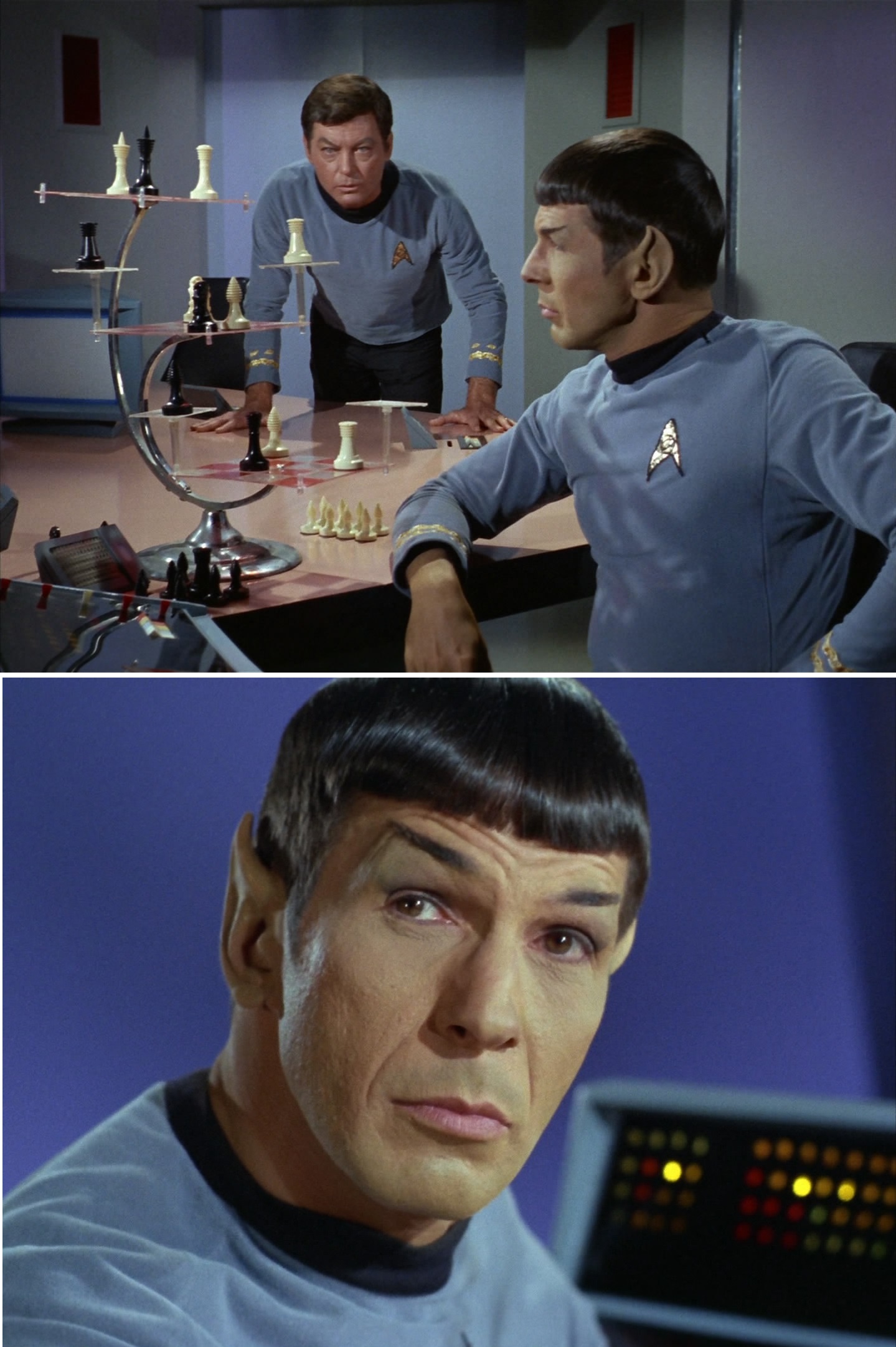 High Quality Spock McCoy Court Martial Blank Meme Template