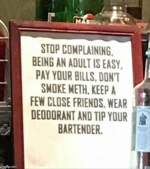 Some Folks Need Detailed Instructions | . | image tagged in adulting | made w/ Imgflip meme maker