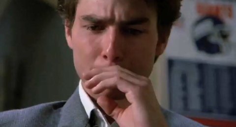 High Quality Tom Cruise Crying Blank Meme Template