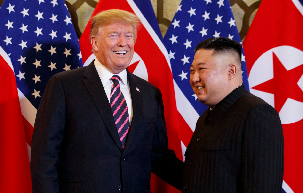 High Quality Trump and Kim Jong Un Blank Meme Template