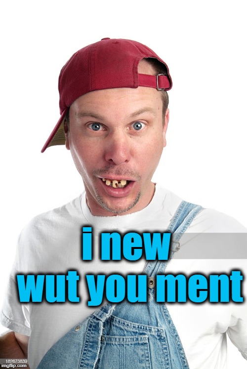 i new wut you ment | made w/ Imgflip meme maker