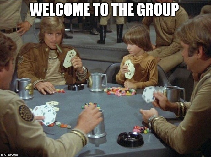 WELCOME TO THE GROUP | made w/ Imgflip meme maker
