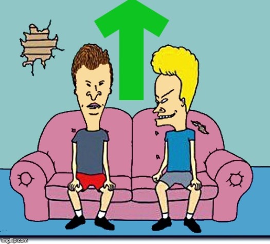 beavis and butthead up vote | image tagged in beavis and butthead up vote | made w/ Imgflip meme maker