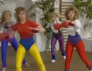 I didn't know Benny Hill invented Boxercise. 