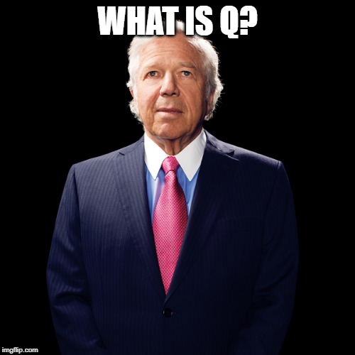 Angel Kraft | WHAT IS Q? | image tagged in angel kraft | made w/ Imgflip meme maker