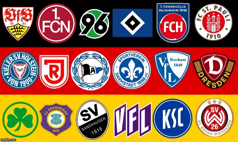 2. Bundesliga 2019-2020 (UPDATED) | image tagged in memes,football,soccer,germany,bundesliga,2020 | made w/ Imgflip meme maker