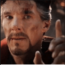 High Quality Dr Strange One Way Blank Meme Template