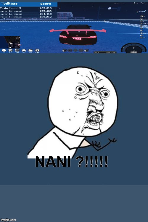 Y U No Meme | NANI ?!!!!! | image tagged in memes,y u no | made w/ Imgflip meme maker