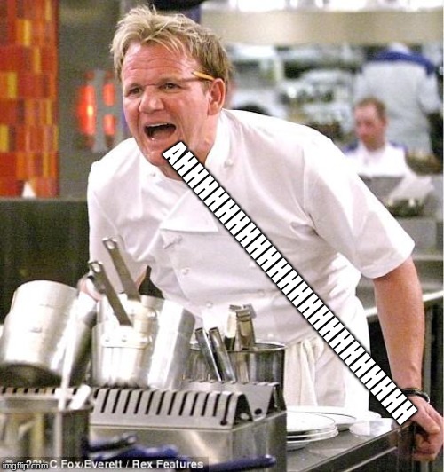 Chef Gordon Ramsay | AHHHHHHHHHHHHHHHHHHHHHH | image tagged in memes,chef gordon ramsay | made w/ Imgflip meme maker