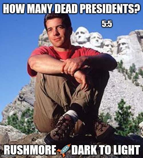 Dead Presidents Club | HOW MANY DEAD PRESIDENTS? 5:5; RUSHMORE🚀DARK TO LIGHT | image tagged in i see dead people,jfk,return of the jedi,qanon,the great awakening,maga | made w/ Imgflip meme maker