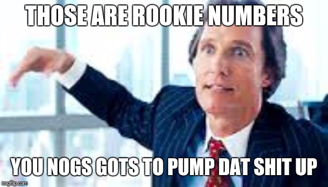 Rookie Numbers Meme Template