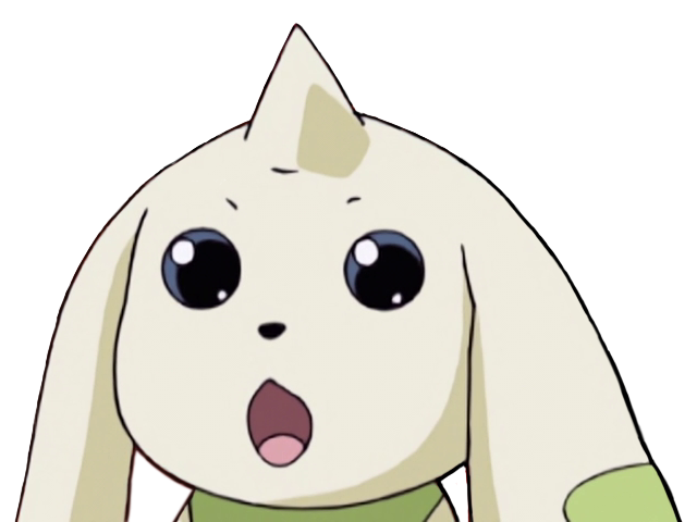 Surprised Terriermon Blank Meme Template