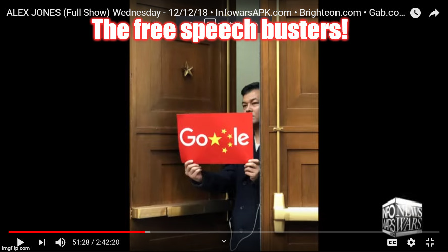 LOUD VOICE | The free speech busters! | image tagged in loud voice | made w/ Imgflip meme maker