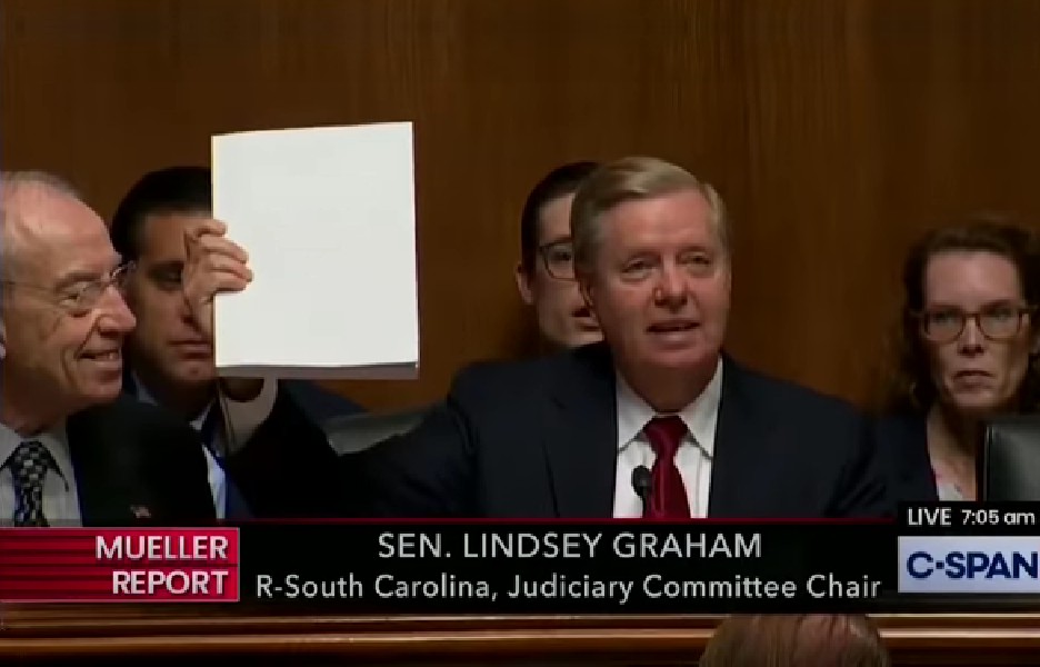 Lindsey Graham Mueller Report blank Blank Meme Template