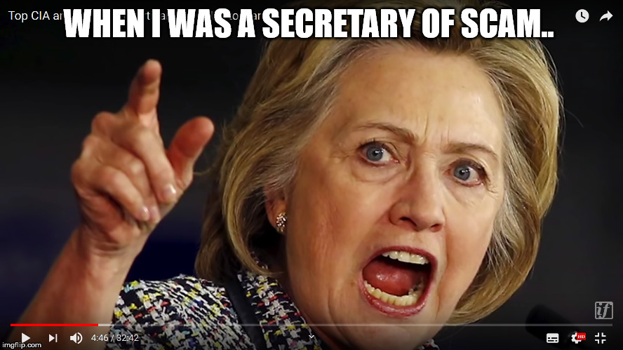 LOUD VOICE | WHEN I WAS A SECRETARY OF SCAM.. | image tagged in loud voice | made w/ Imgflip meme maker