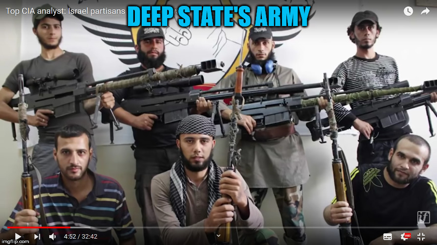 LOUD VOICE | DEEP STATE'S ARMY | image tagged in loud voice | made w/ Imgflip meme maker