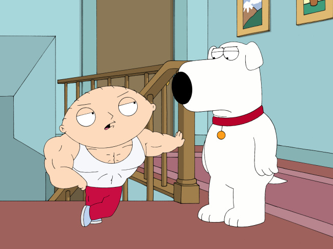 High Quality buff stewie Blank Meme Template