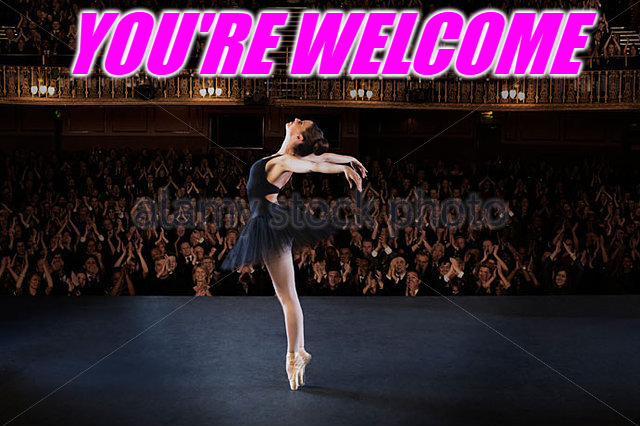 You're Welcome Blank Meme Template
