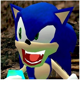 Hungry Sonic Blank Meme Template