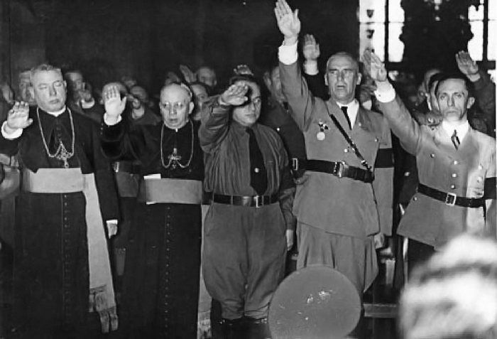 High Quality Christians nazis Blank Meme Template