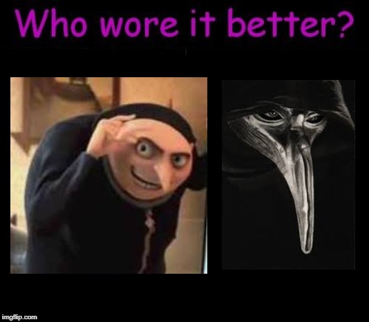 They're basically the same person | image tagged in scp,gru,nosh | made w/ Imgflip meme maker