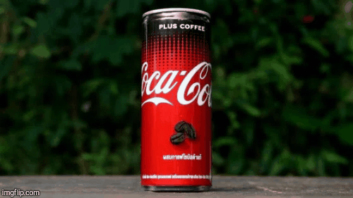 Coca Cola COFFEE! | image tagged in gifs,coffee | made w/ Imgflip images-to-gif maker