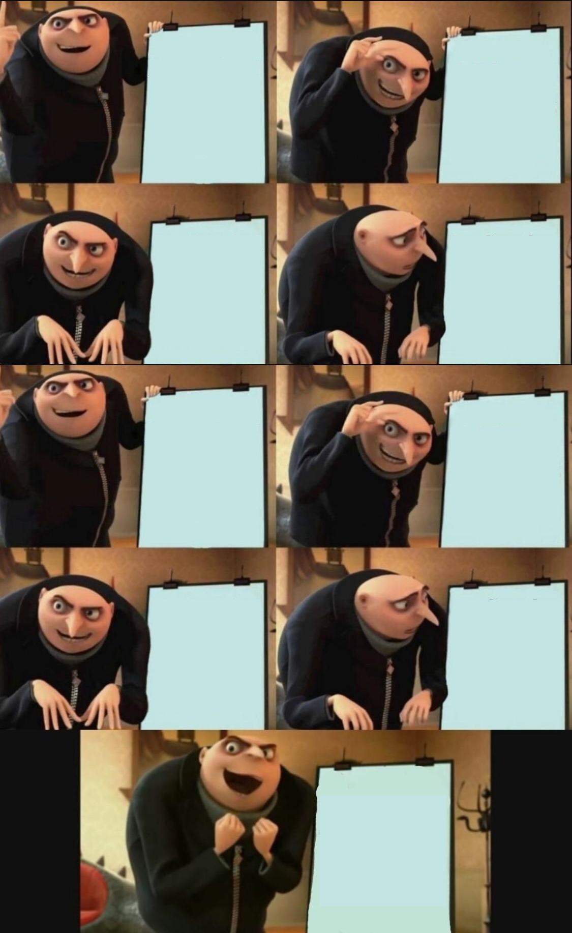 gru - Meme Template House