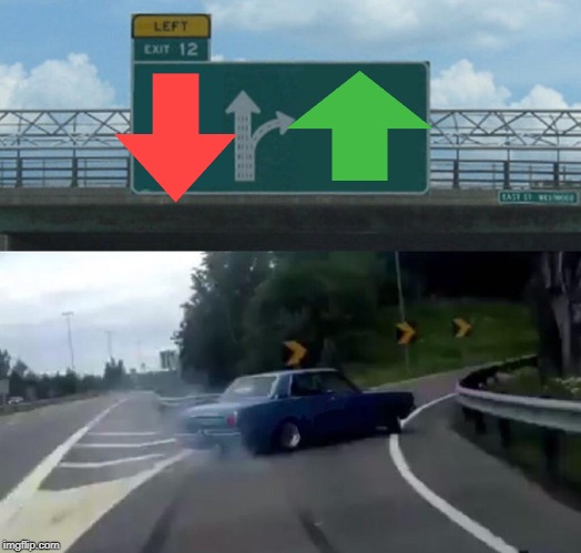 Left Exit 12 Off Ramp Meme | image tagged in memes,left exit 12 off ramp | made w/ Imgflip meme maker