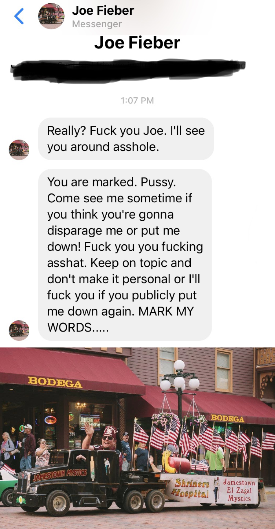 Joe Fieber Blank Meme Template