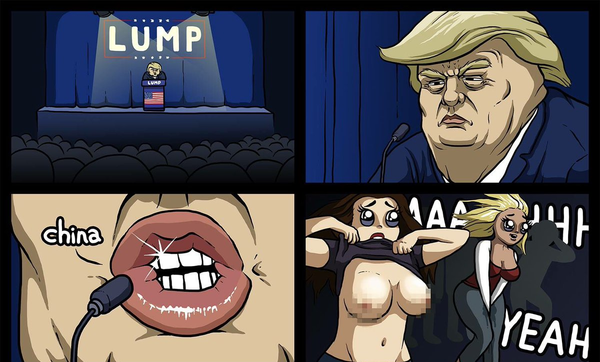 Trump China Blank Meme Template