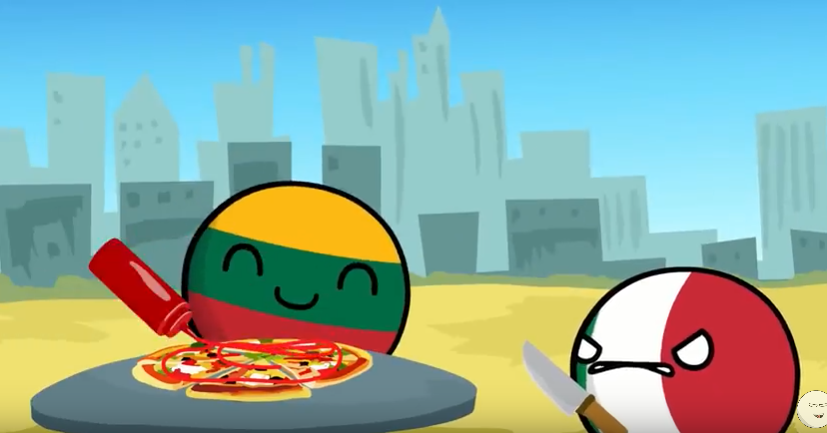 High Quality Countryballs Pizza Blank Meme Template